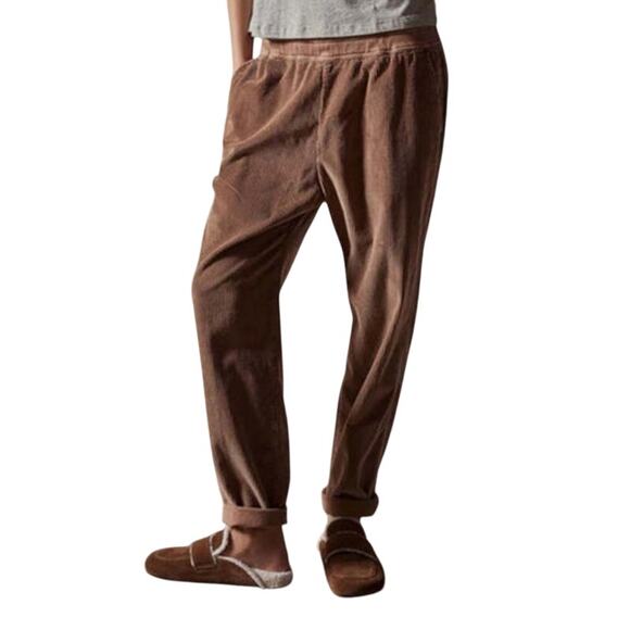 Standard James Perse Jumbo Cord Relaxed Fit Chino pants brown size 3 (Large L) - Picture 1 of 10